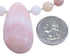 Pink Opal Agate Sterling Silver Southwestern Bead Necklace BX120638